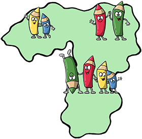 Logo der Grundschule Dorfen-Land